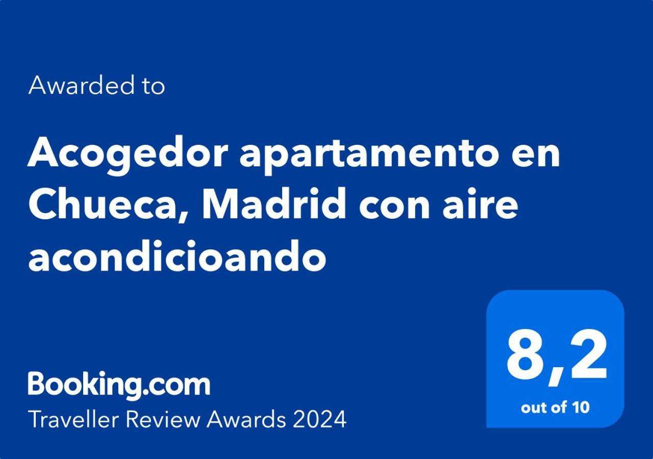 Comodo Y Acogedor Apartamento En Chueca, Gran Via Con Aire Acondicionado Y Calefaccion มาดริด ภายนอก รูปภาพ